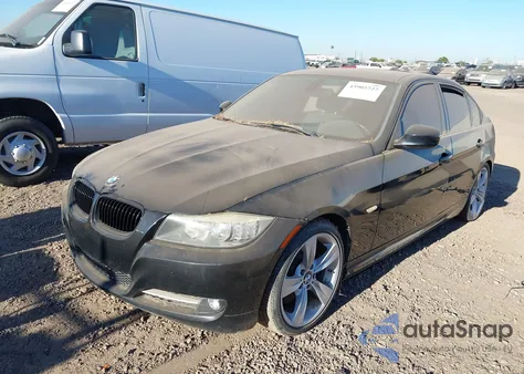 2011 BMW 335I из США, поврежденный, VIN WBAPM5C50BE577699